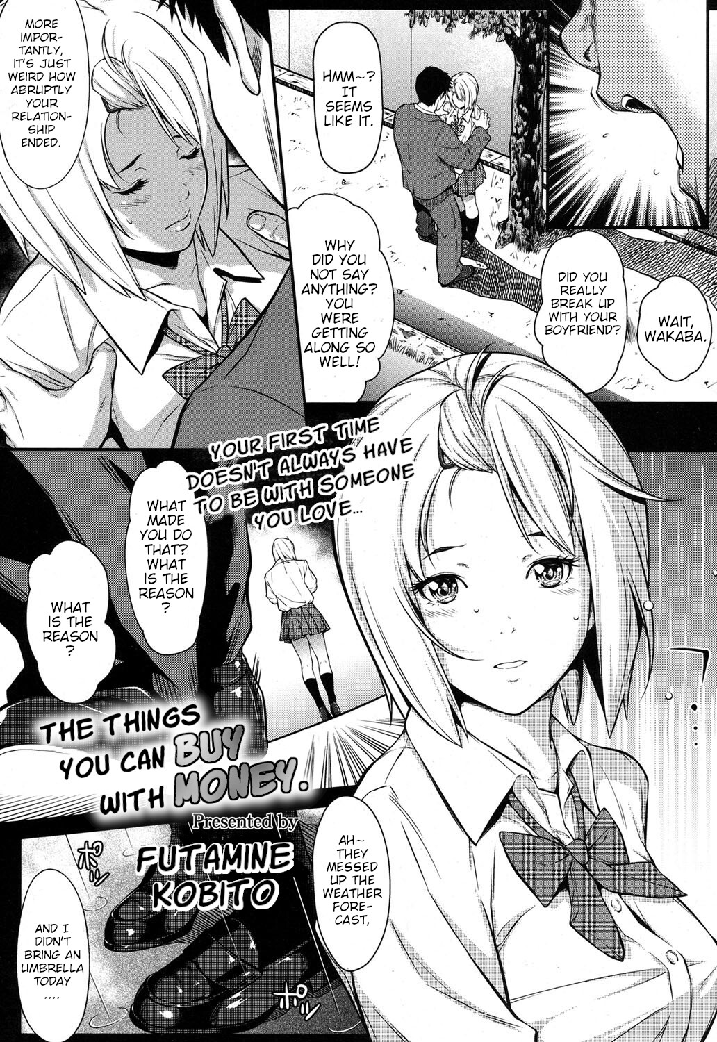 Hentai Manga Comic-The Things You Can Buy With Money-Read-1